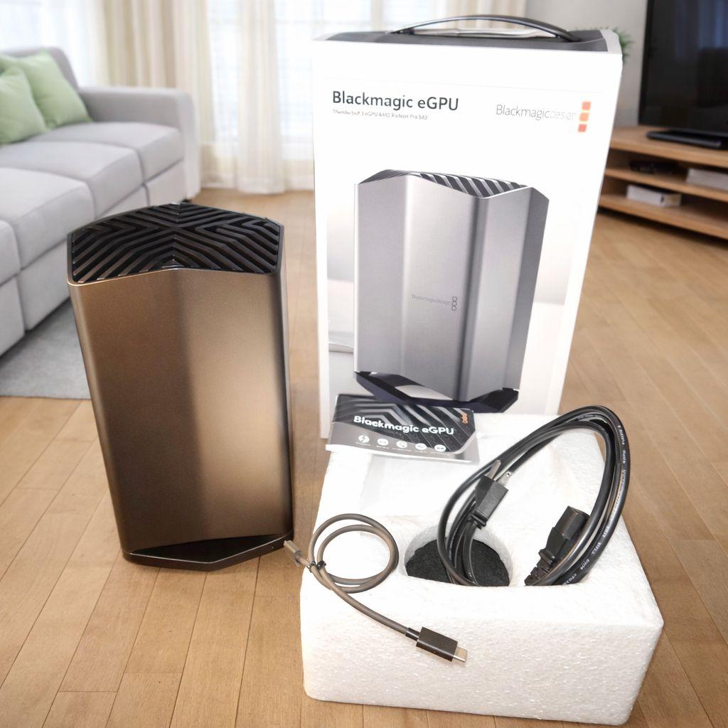 外付けGPU グラボ eGPU Blackmagic design RX580