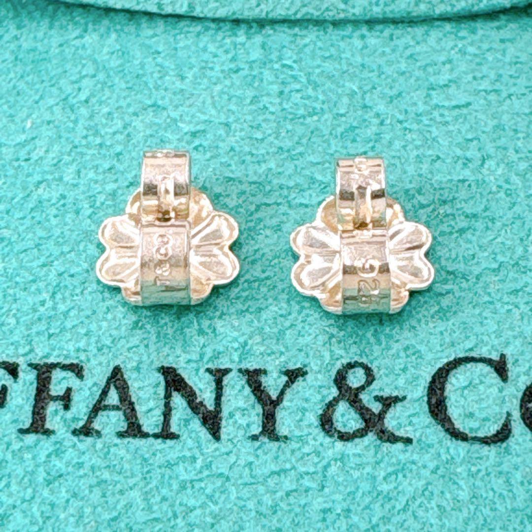 極美品 オールドティファニー バンブー スモール ピアス シルバー925