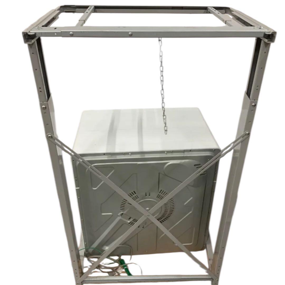 ●美品 日立 衣類乾燥機 DE-N40WX 4kg スタンド付き