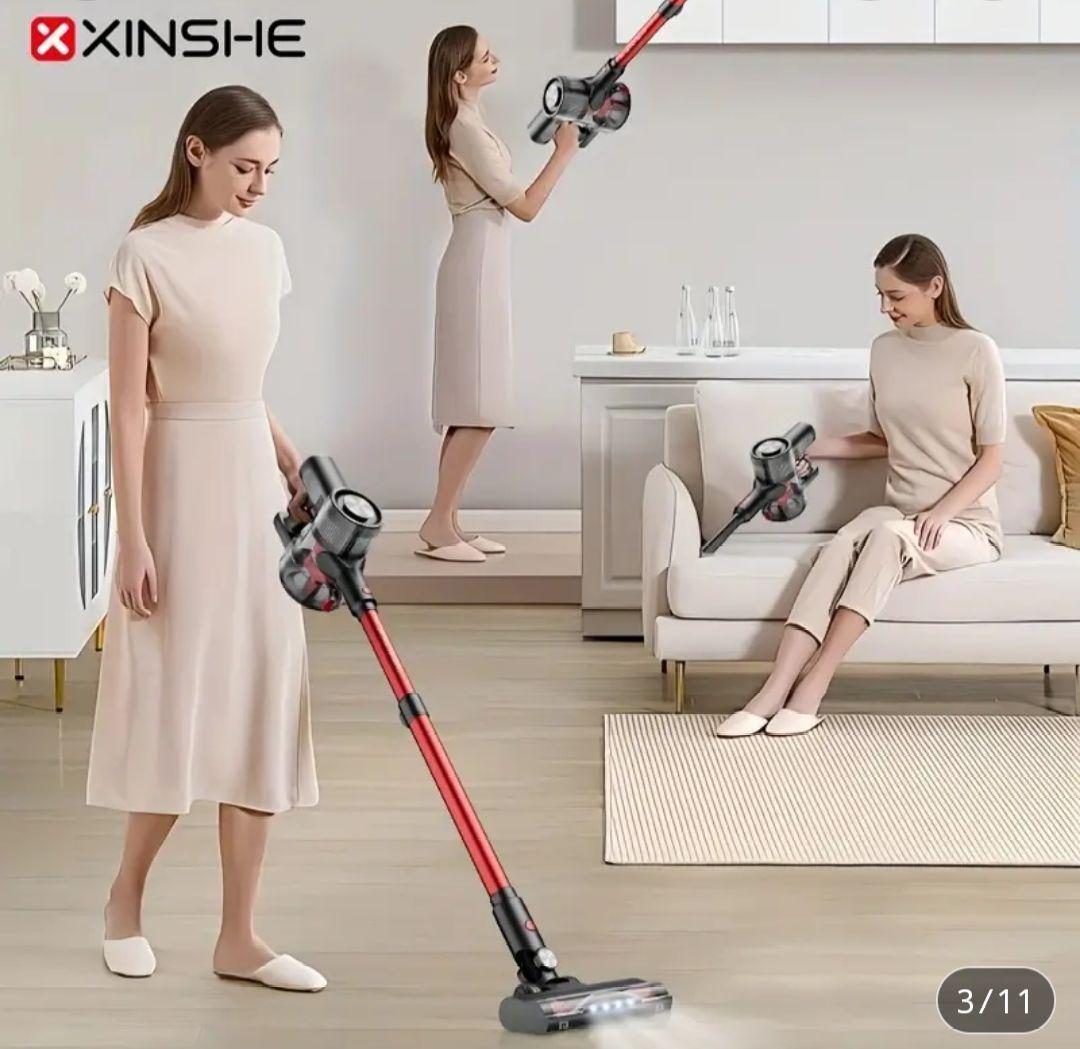 新品　掃除機XINSHE コードレス スティッククリーナー 22KPa 翌日発送