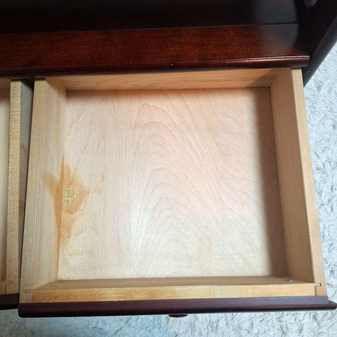 【美品】karimoku カリモク オールドカリモク 電話台 ファックス台