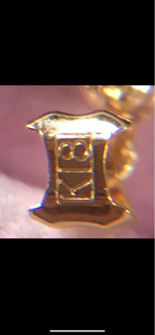 K18金天然石レッド瑪瑙カメオペンダント　トルマリン& アメジスト付き