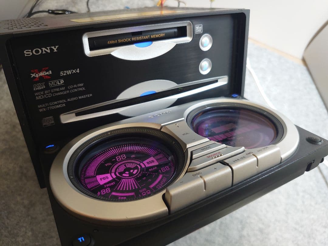 SONY WX-7700MDX リモコン付き