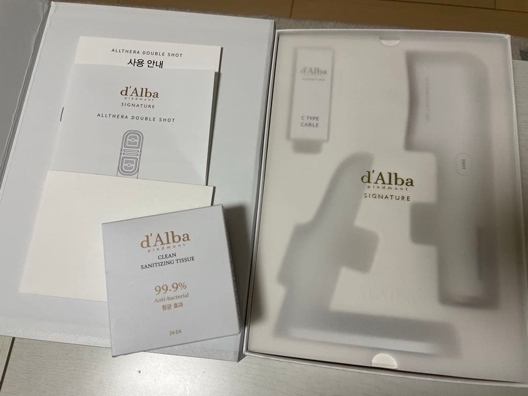 d'Alba 美容器（オールセラダブルショット）