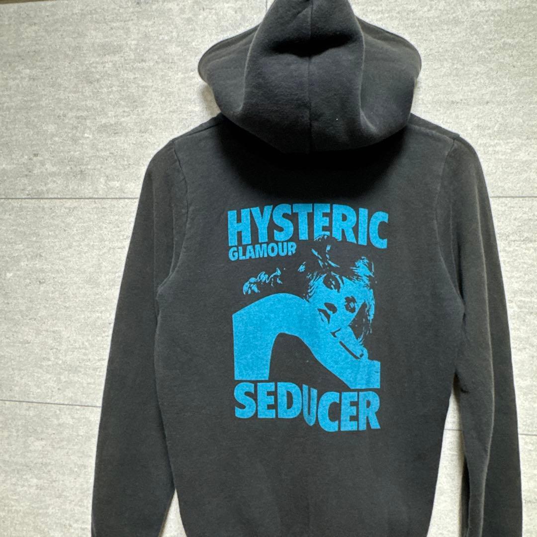 HYSTERIC GLAMOUR パーカーレディース古着 ボア ヒスガール