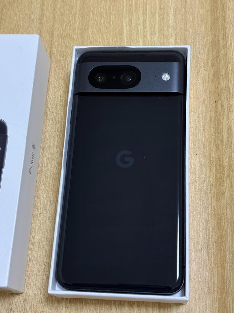 Google Pixel 8、128GB、オブシディアン