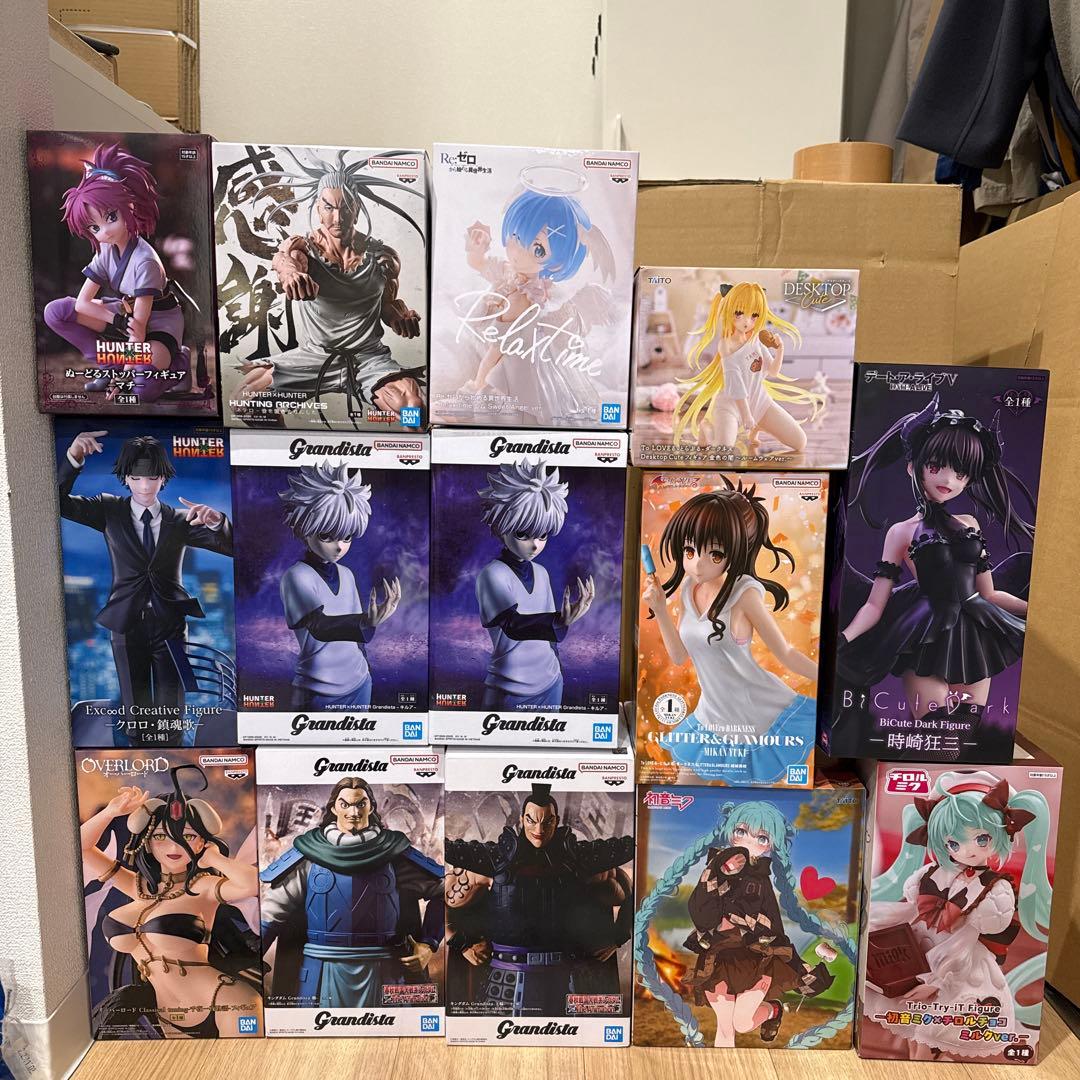 HUNTER×HUNTERプライズ含む 最新プライズフィギュアまとめ売り 14個