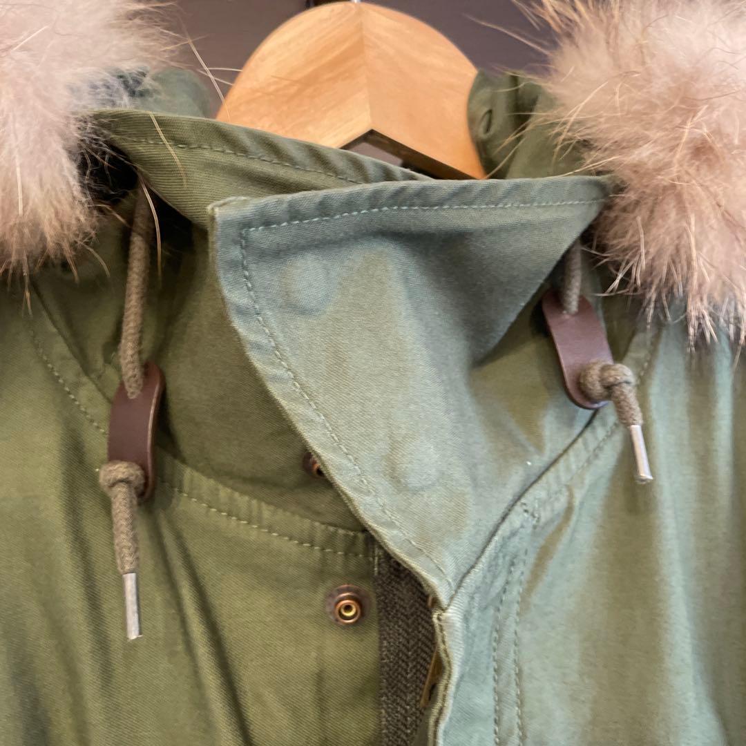 【FRED PERRY】美品モッズコート メンズXS オリーブ