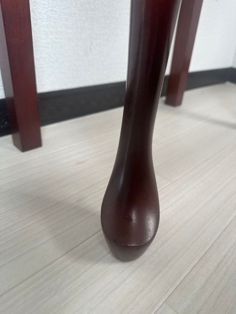 アンティーク家具 コンソール サイドテーブル ナイトテーブル 猫脚 ※i4※