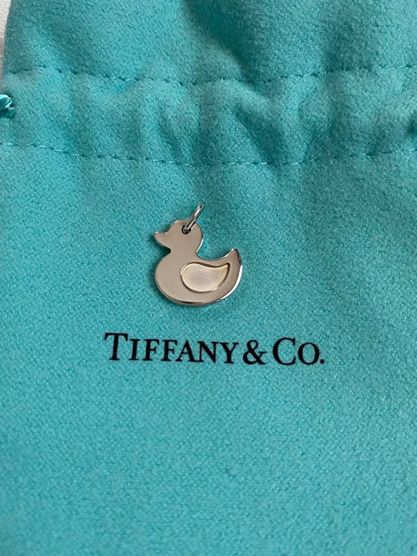 ノンタンTiffany luckyduckチャーム　ラッキーダック