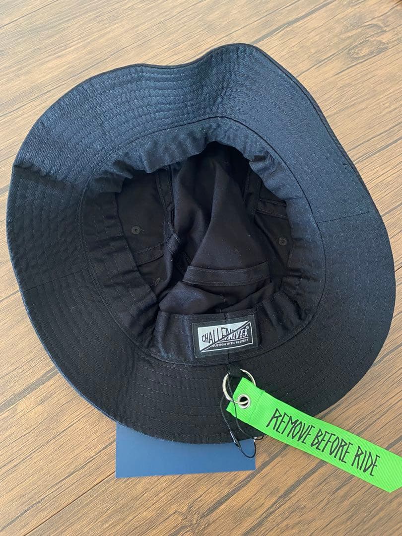 新品未使用　チャレンジャー ×マジックナンバー　バケットハット　ブラック　フリー