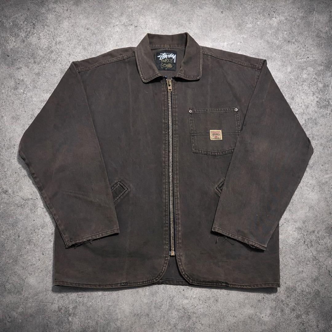 ゆ*ん様 90s STUSSY BURLY GEAR JACKET M