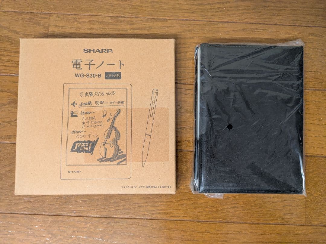 【未使用に近い】電子ノート SHARP シャープ WG-S30B