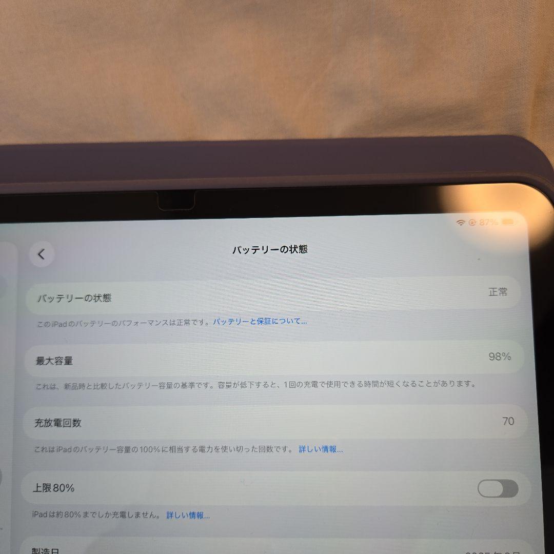 iPad (A16) 第11世代 本体 ブルー
