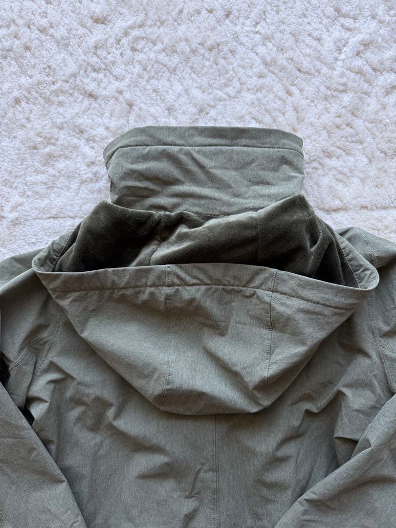 【THE NORTH FACE】日本未発売オリーブグリーンモッズコートL新品
