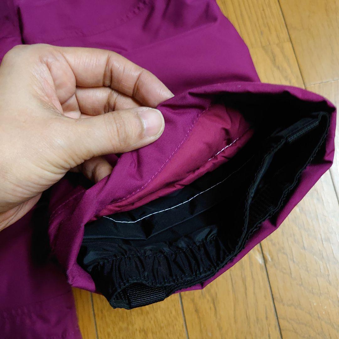 patagonia子ども用スノーボードウェア 紫とピンク