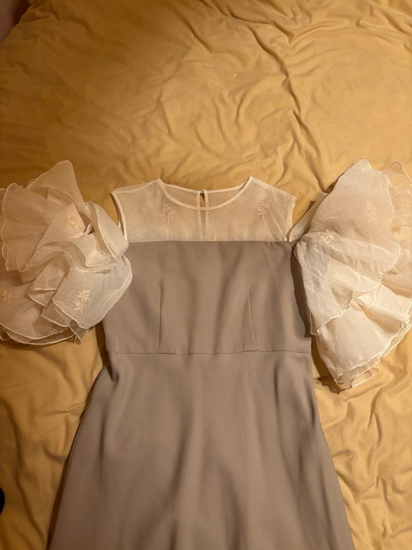 Acka. organdy frill dress サイズ2
