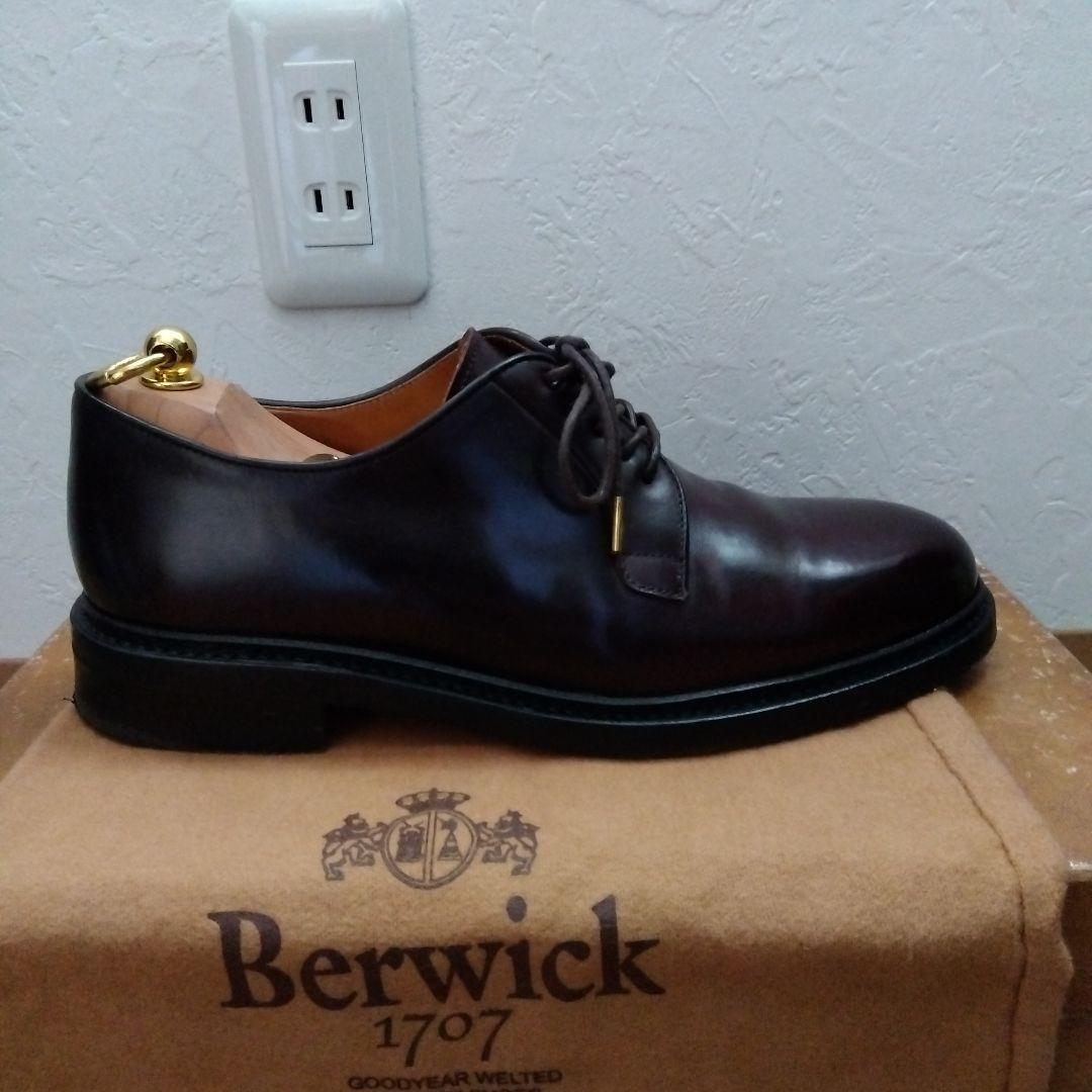 Berwick1707　4406　プレーントゥ　25.5　CORDOVAN