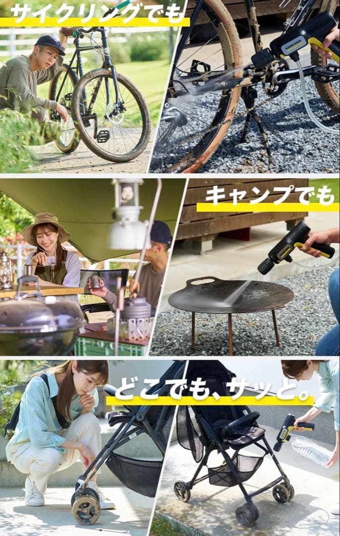 【新品未開封】ケルヒャー ハンディーエア コンパクト モバイル高圧洗浄機