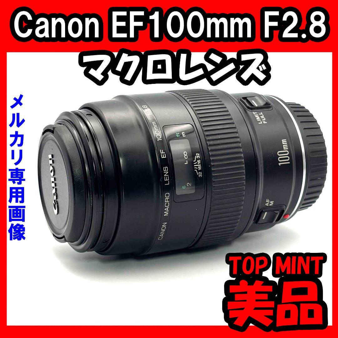 【完動品】美品Canon EF100mm F2.8 Macro 　マクロ