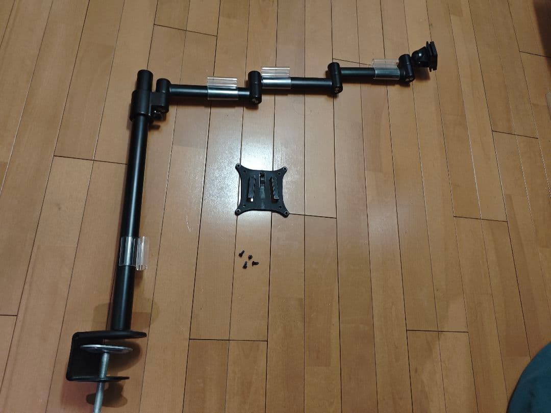 Bauhutte ロング モニターアームシングル