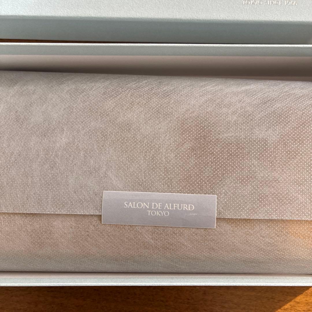 サロンドアルファード イエローL字長財布