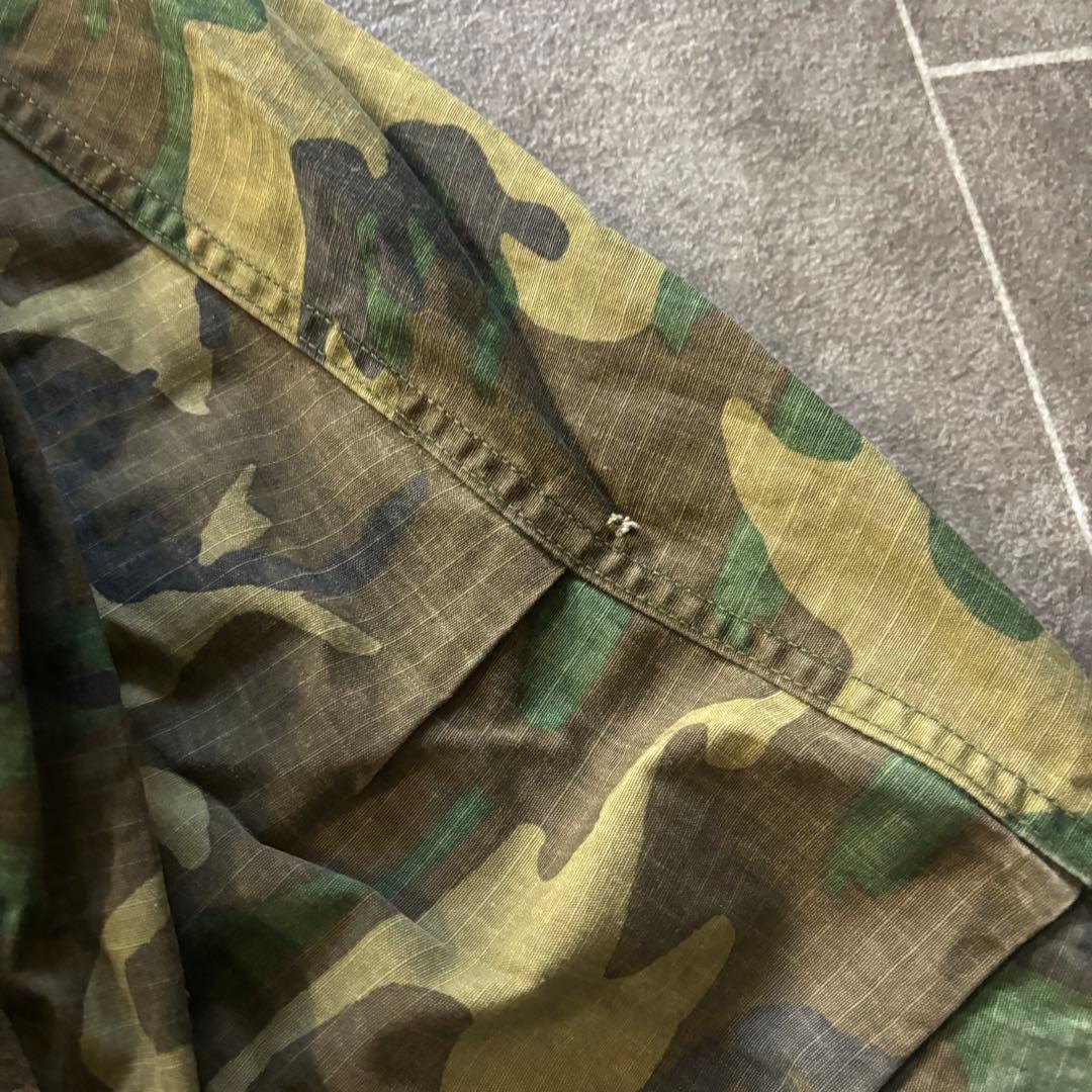 80s M-65 フィールドジャケット ウッドランド SCOVILL 古着