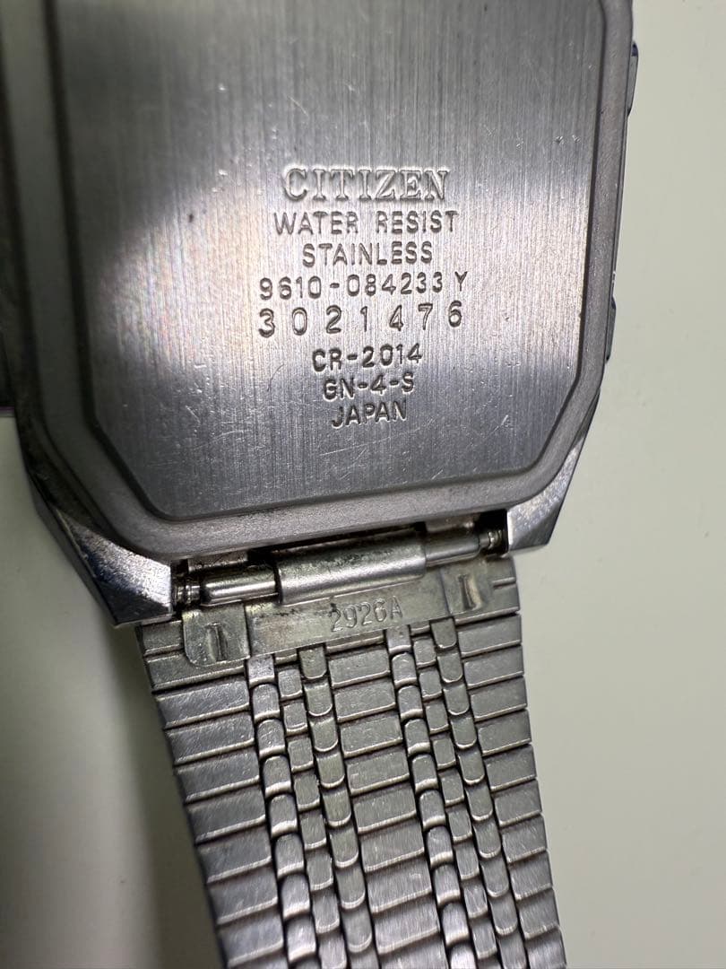 く*ぃ様 激レア　中古品　9610-084233 シチズン ソーラーセンサー ア