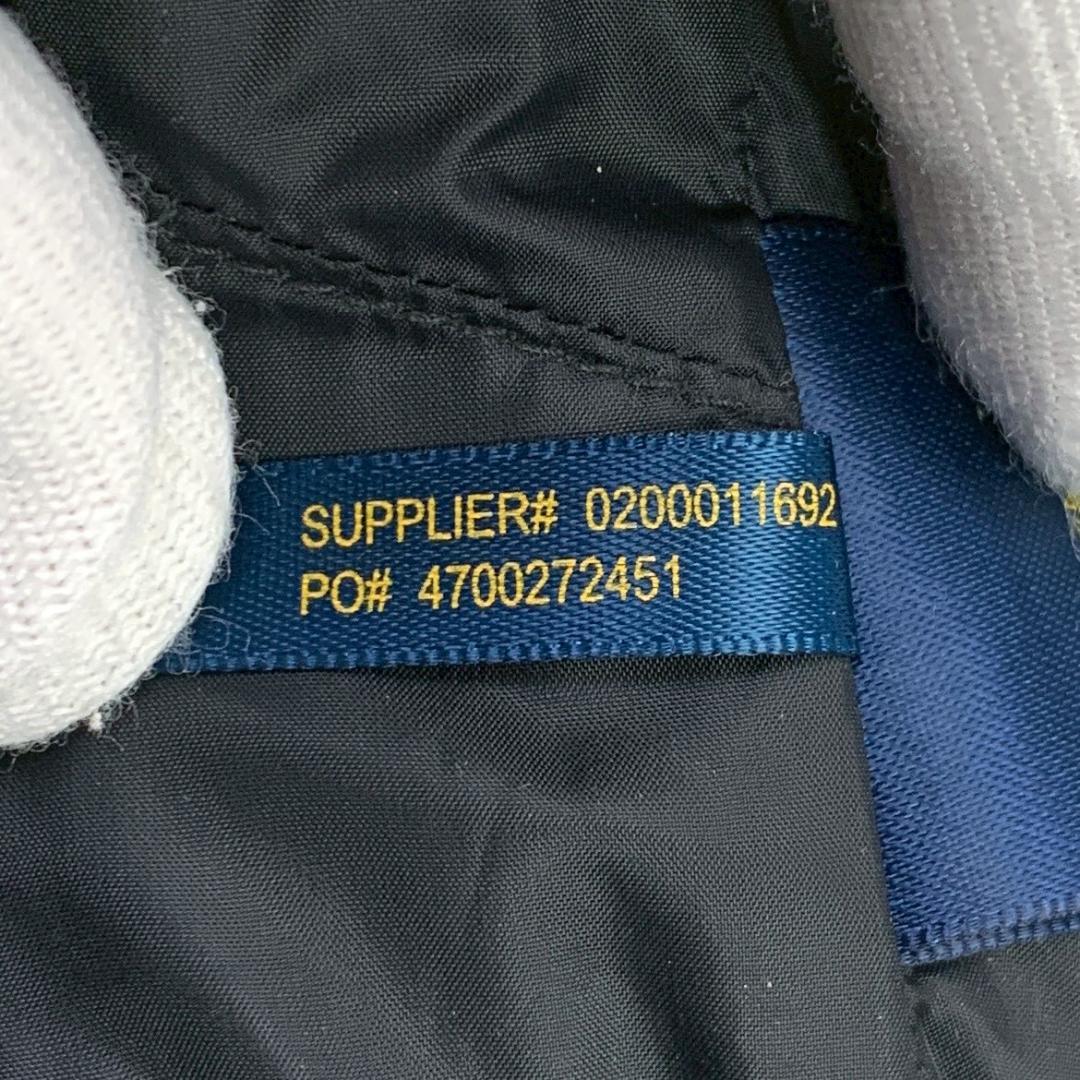 美品★ポロラルフローレン ダウンベスト ビッグポニー刺繍 ブラック M　D910