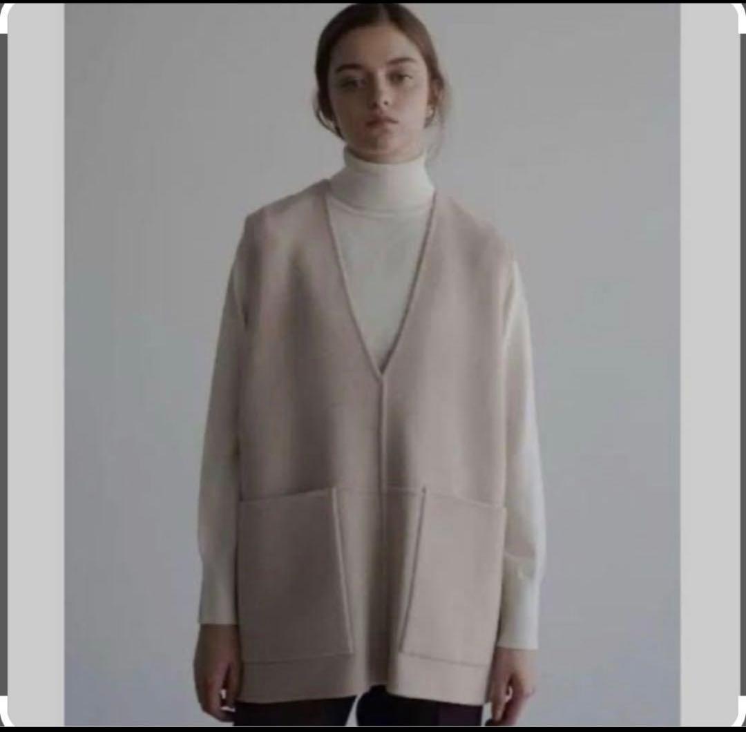 Ohga オーガ　ウールリバーベスト　リバーシブル