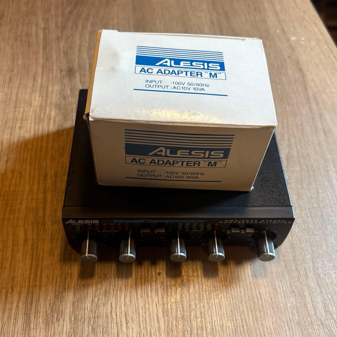 Alesis NanoCompressor コンプレッサー専用アダプター付