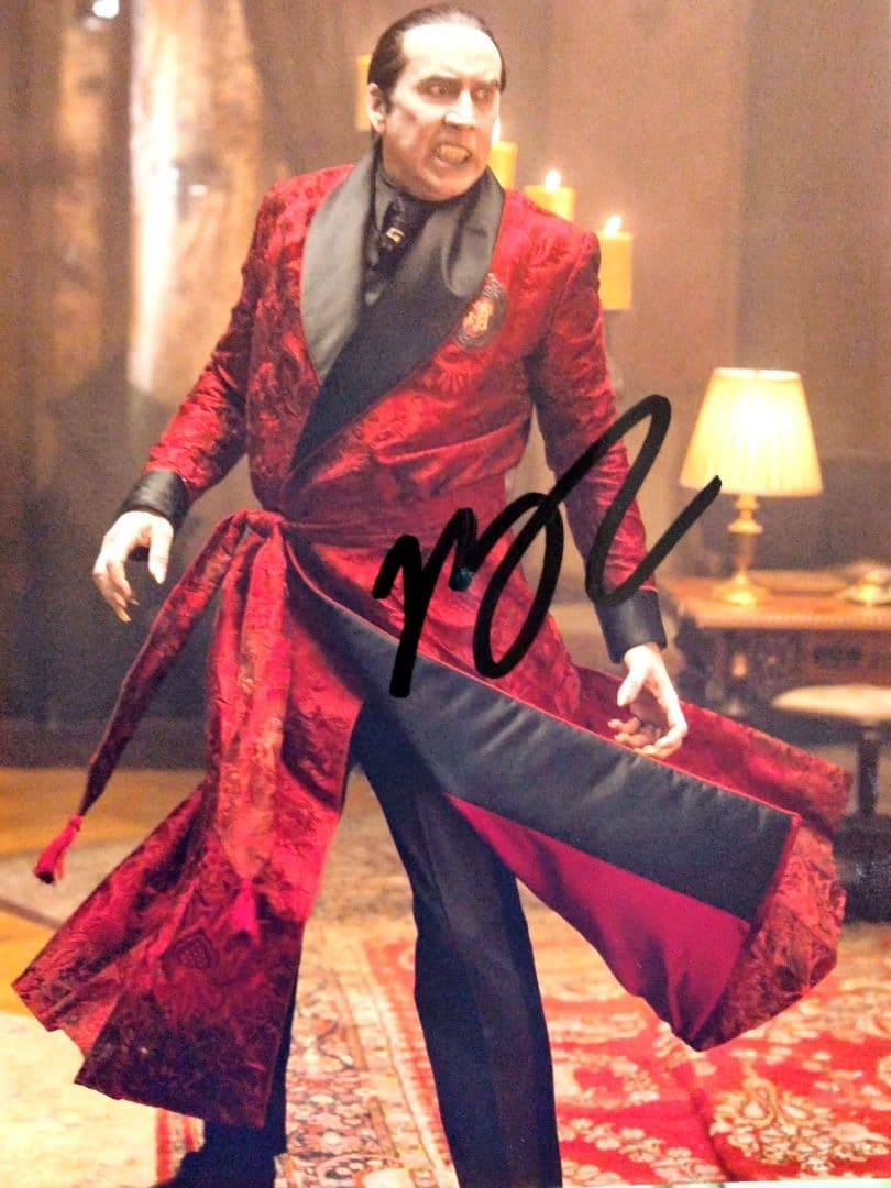 ニコラス・ケイジ直筆サイン入り2Lサイズ写真…レンフィールド……