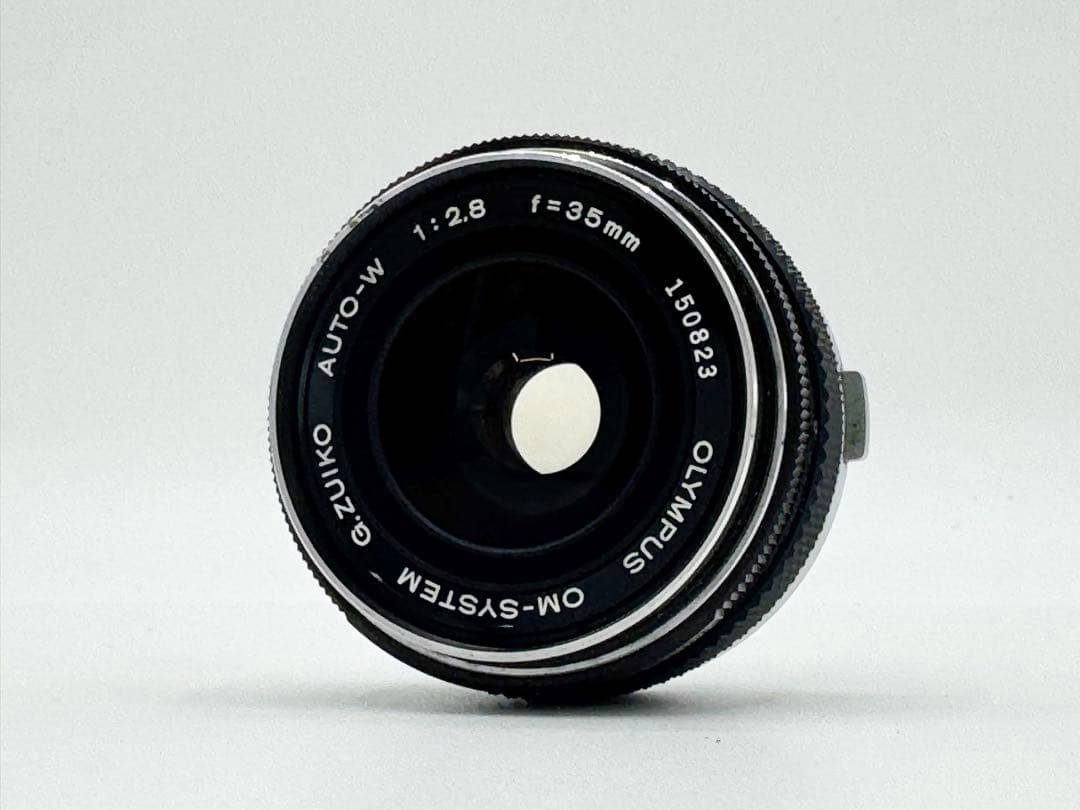 【整備品】OLYMPUS OM-2N フィルムカメラ動作確認済み　広角レンズ