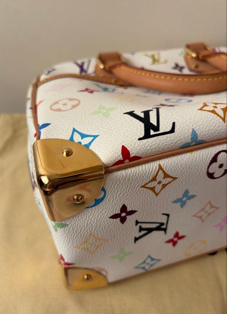 ルイ•ヴィトン　トゥルーヴィルモノグラムマルチカラーハンドバッグ