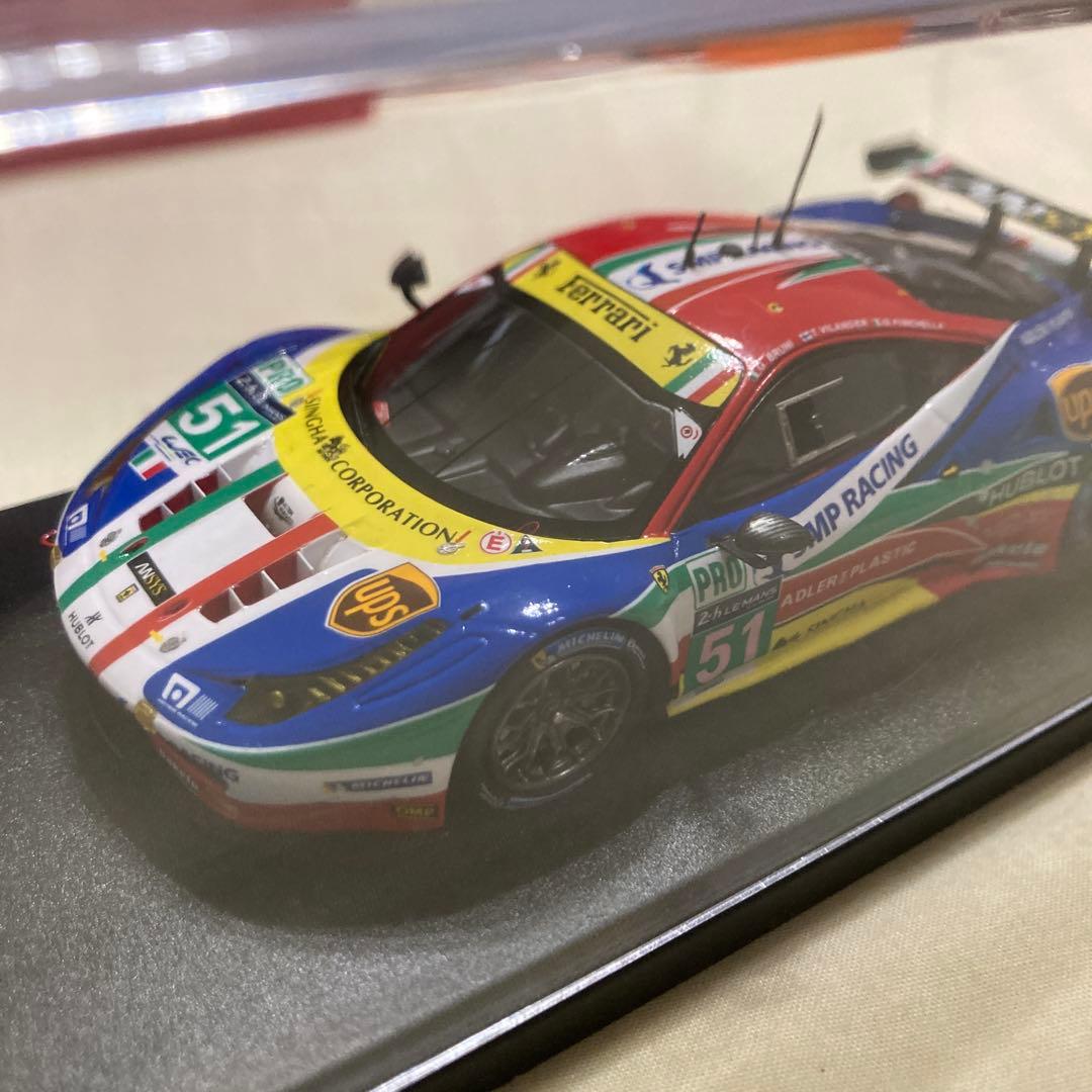 ルックスマート 1/43 フェラーリ 458 GT2 LM2015 No.51