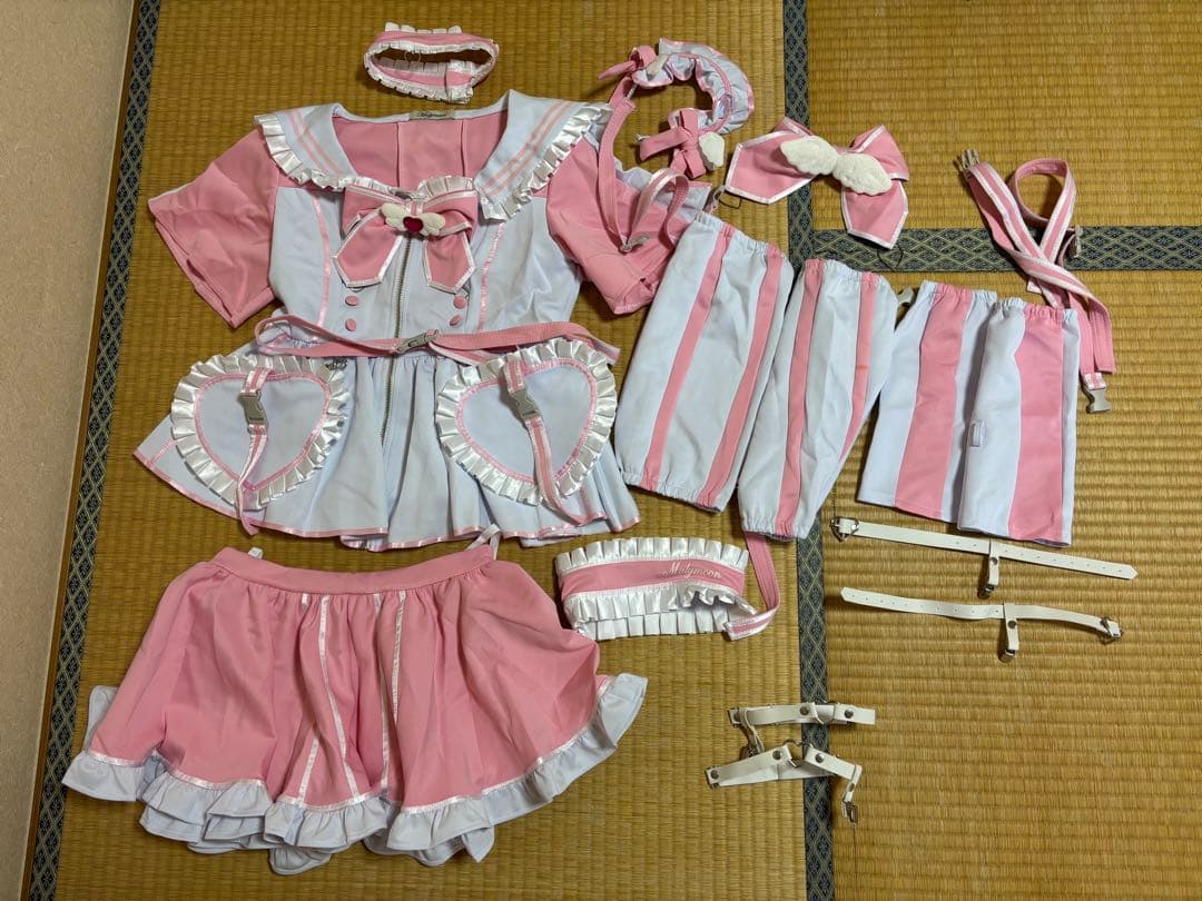 マリームーン　天使界隈　魔法少女ドリーミーセーラー　ピンク　コスプレ　ハロウィン