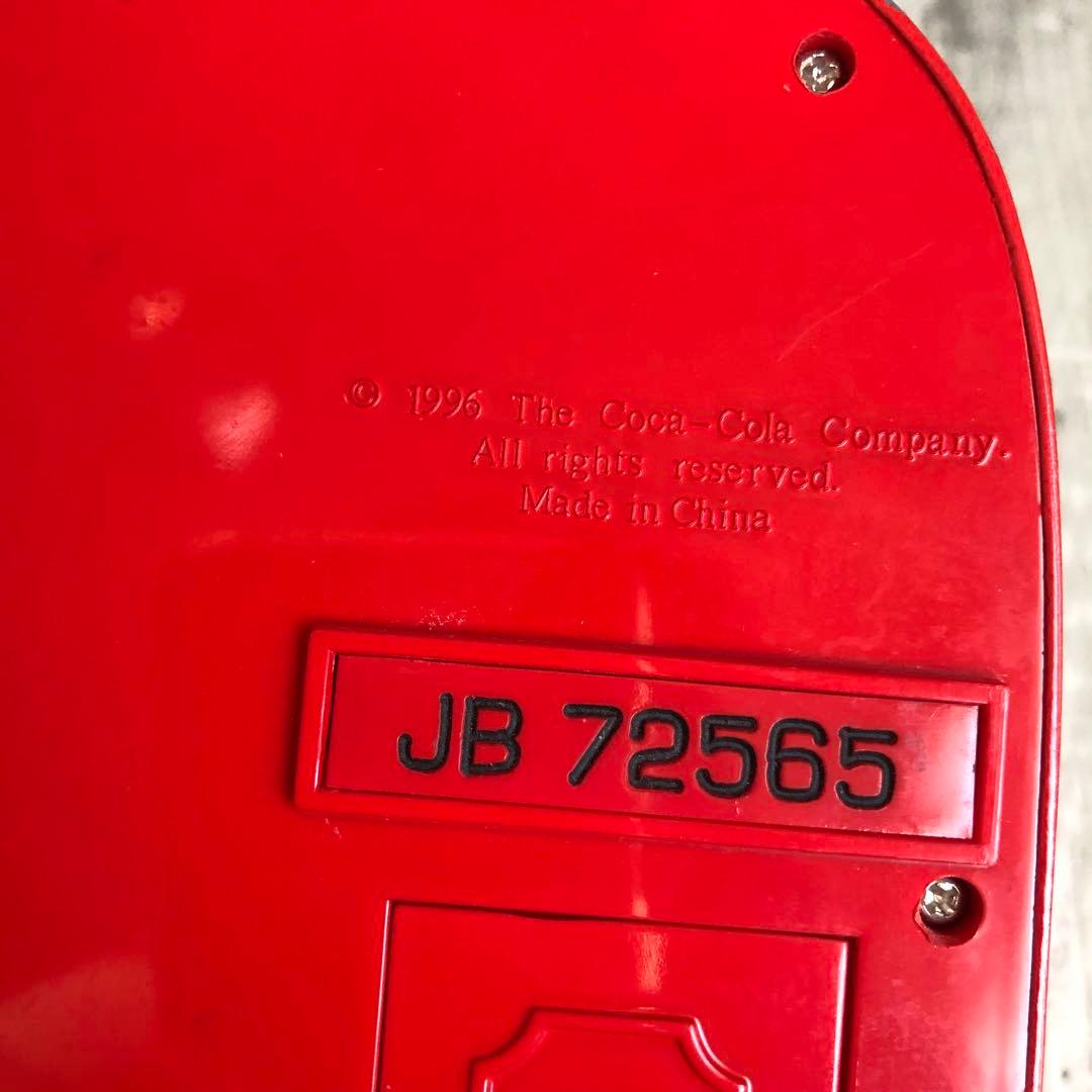 アメリカUSAビンテージコカコーラジュークボックス型バンク貯金箱1996