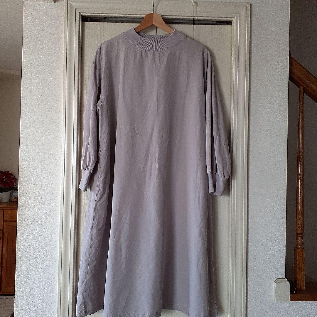 中川政七商店　綿麻ハイネックワンピース