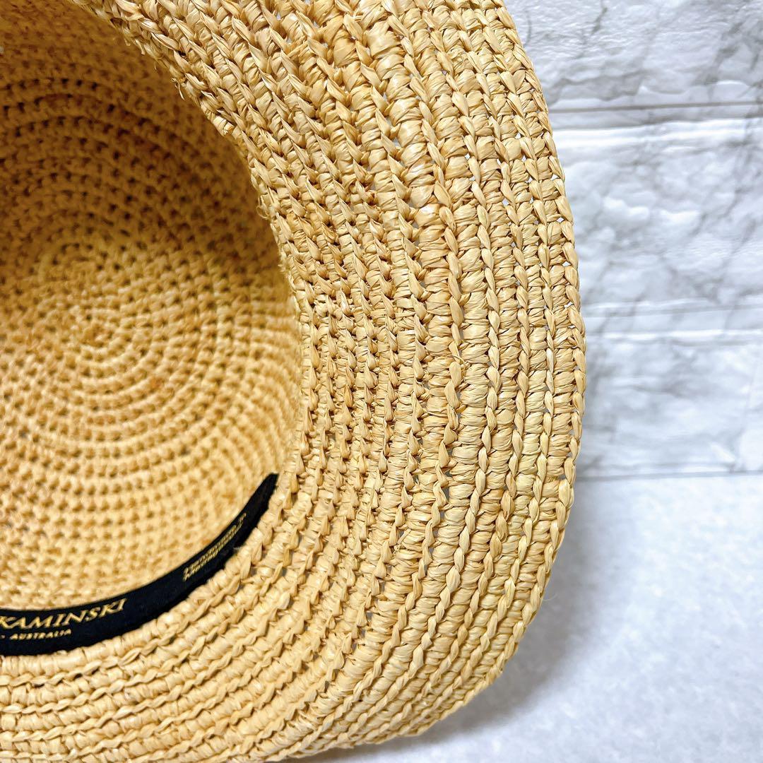 ✨極美品✨ ヘレンカミンスキー　PROVANCE 8 ラフィアハット 麦わら帽子