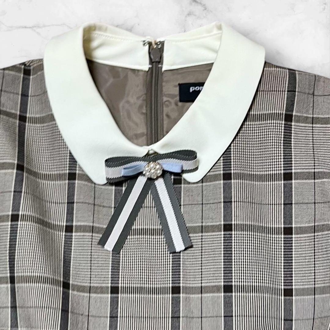 【極美品】pom ponette ボレロ　　ワンピース　アンサンブル 160卒服