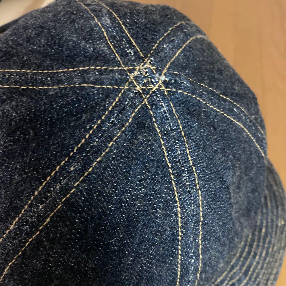 ワンピースオブロック 別注大戦デニム アーミーハット