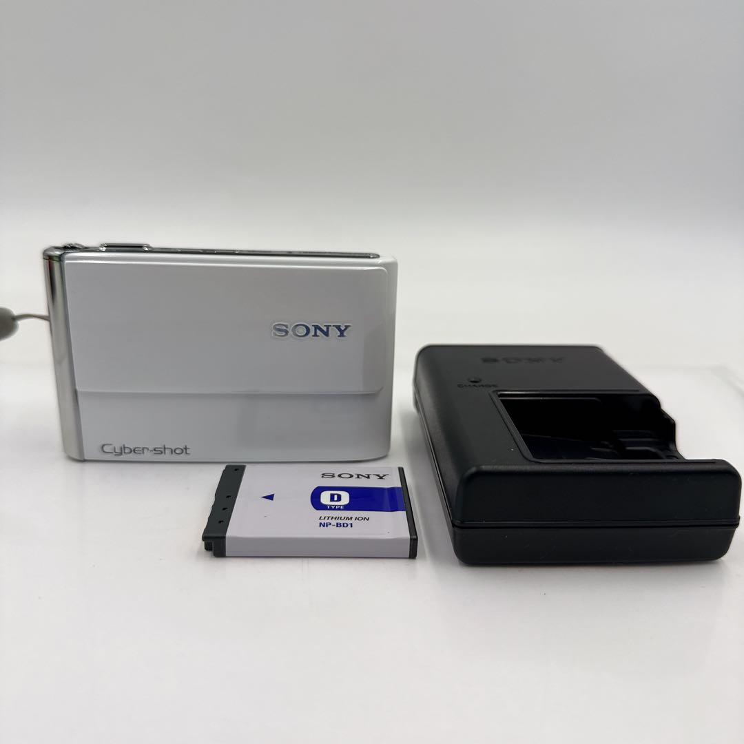 【美品】SONY Cyber-shot DSC-T70 デジカメ ホワイト