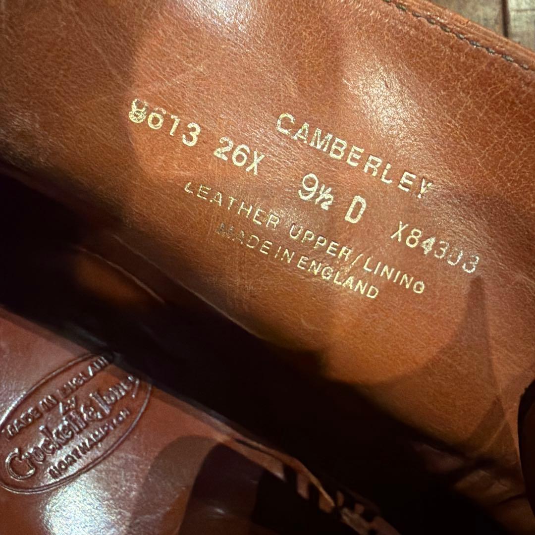 ブラウン スエード チャッカブーツ　クロケット　※送料込