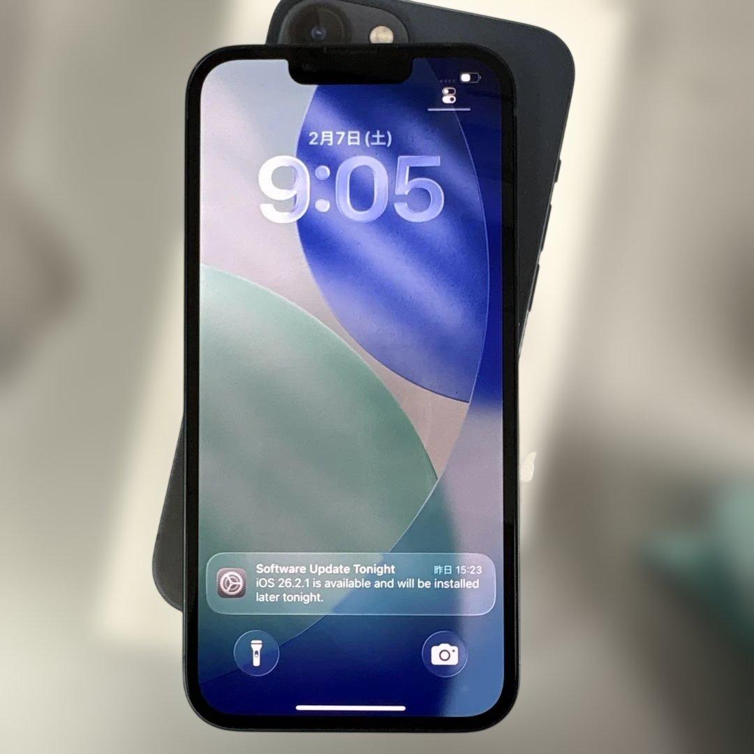 iPhone ブラック 本体 充電ケーブル付き