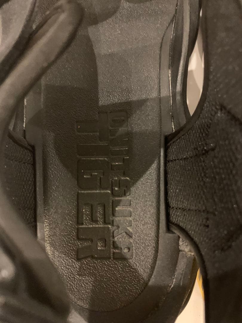 【新品】オニツカタイガー DENTIGRE BELTED 27cm 黒 希少