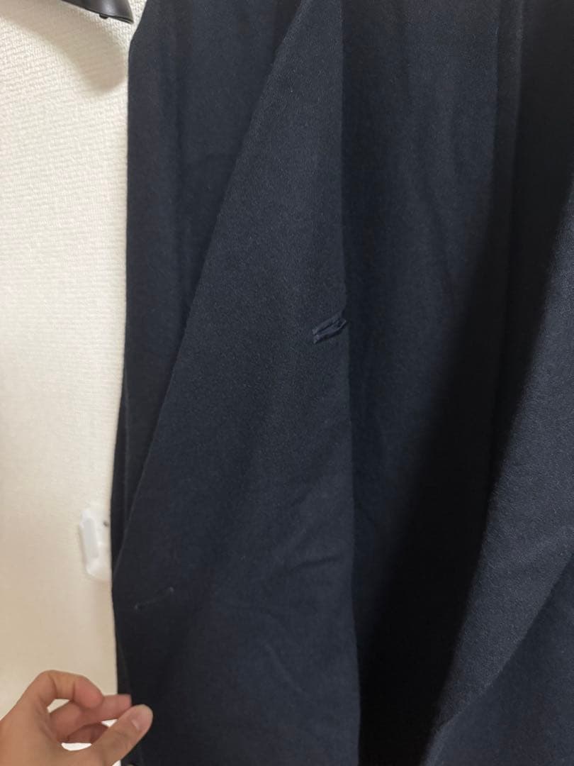 定価26.4万 COMOLI 22aw カシミヤネイビーダブルブレザー 4