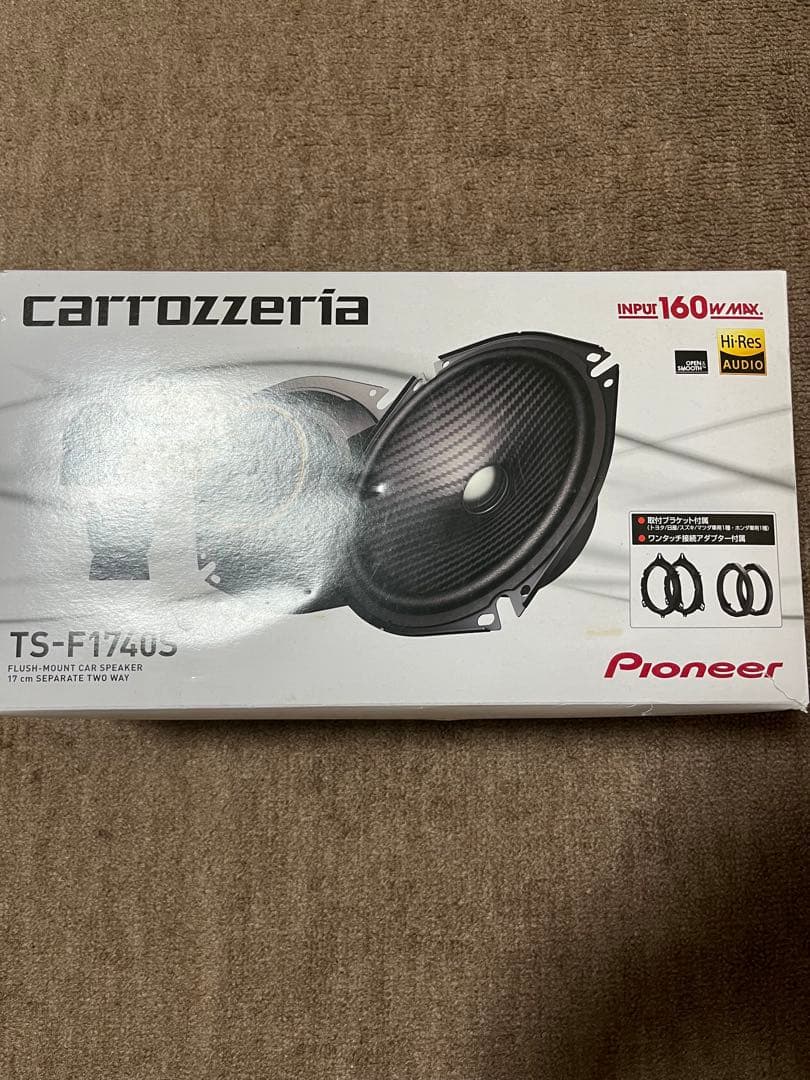 Pioneer TS-F1740S スピーカー 160W