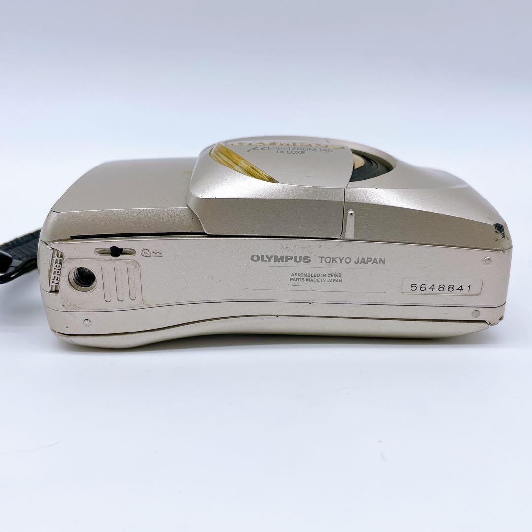 【完動品】オリンパス　μ zoom 140 デラックス　フィルムカメラ