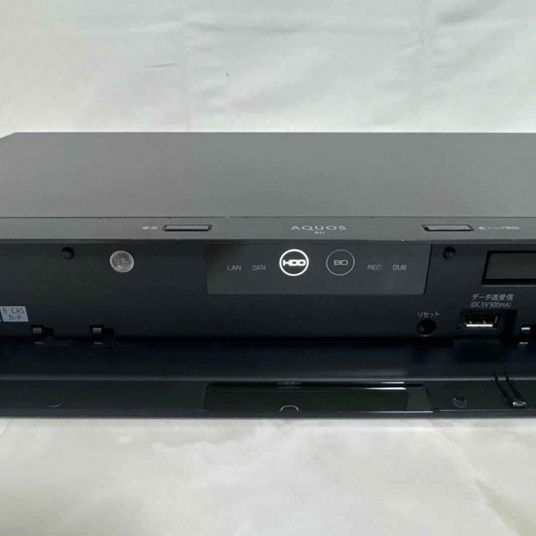 SHARP AQUOS 2018年製 ブルーレイレコーダー 2TB 3番組同時録