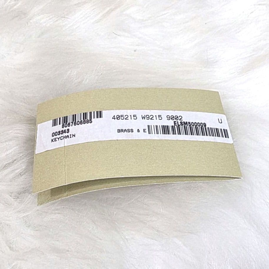 ステラマッカートニー　バック　チャーム　ホワイト　ロゴ　キー リング　鏡　アクセ